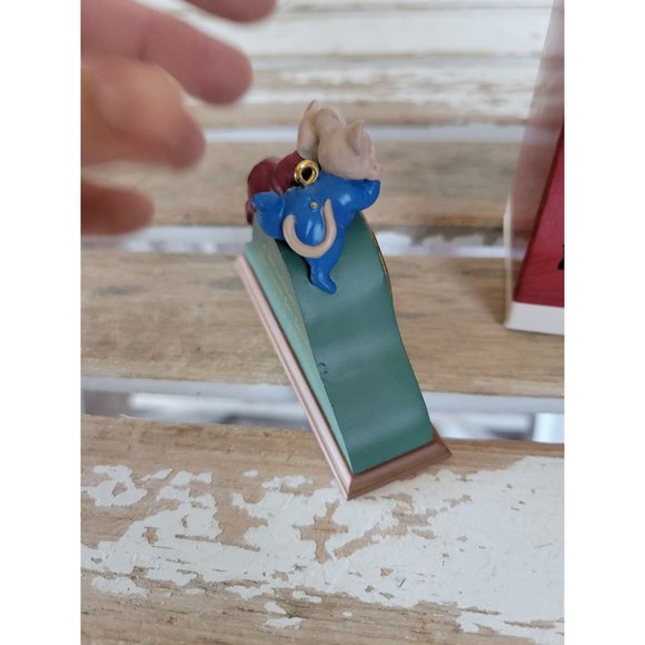 Hallmark in a heartbeat clock mice ornament 1995 Xmas tree - Picture 6 of 8